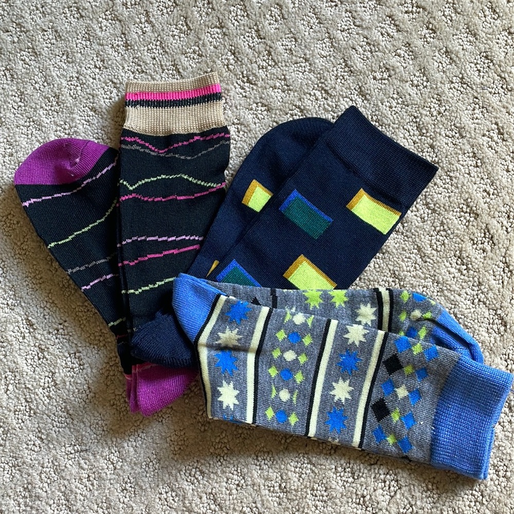 Multicolored Men’s Dress socks
